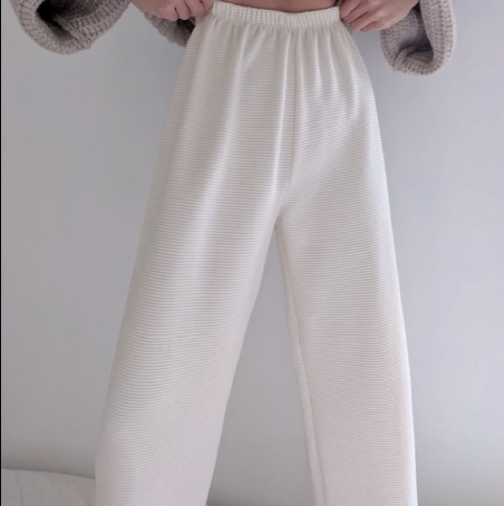 Na Nin Cotton Rippled Lounge Pants Size XL